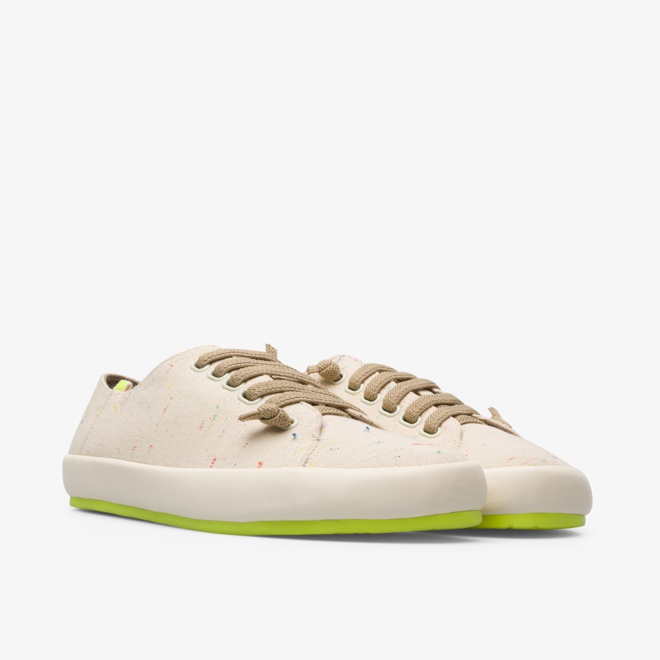 Tenis Camper Peu Rambla Mujer - Creme | Camper Online + 9418DQCRI